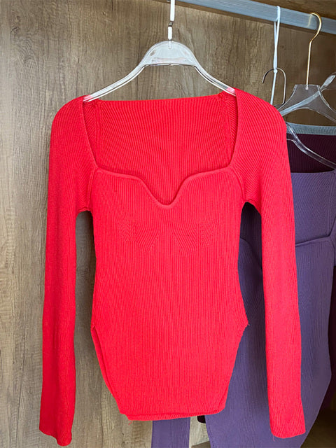 Load image into Gallery viewer, Woman's Long Sleeve Knitted Pullover